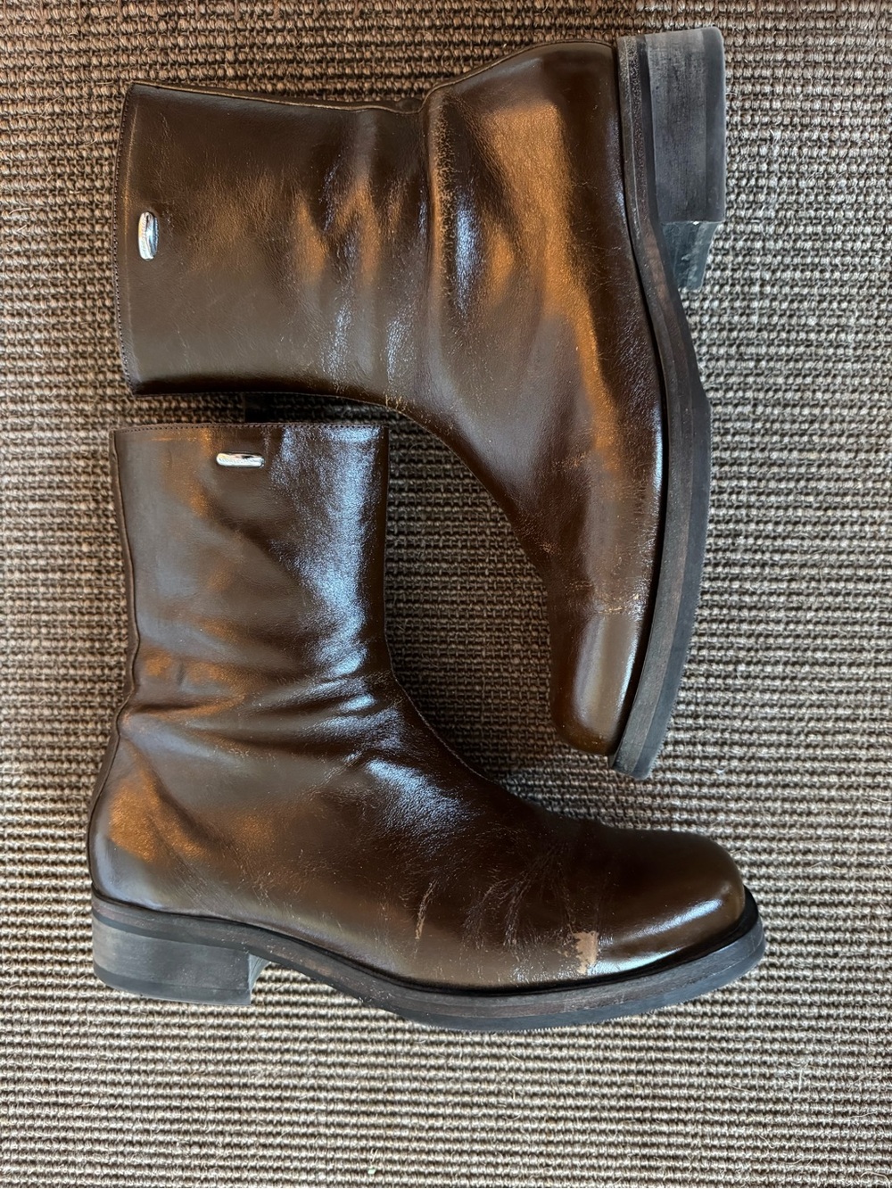 Our Legacy Camion Boots in Olive Brown Sz 42 / US 9 MSRP $760